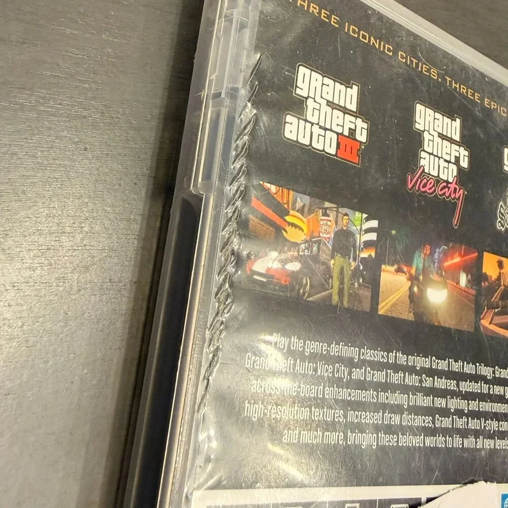 Grand Theft Auto: The Trilogy Definitive Edition Nintendo Switch